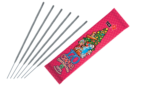  Бенгальские свечи 6 шт 170 мм в пакете  в Салавате