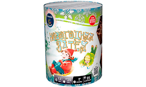  Батарея салютов Новогодняя затея  в Салавате