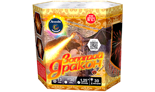  Батарея салютов Золотой дракон  в Салавате